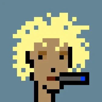 CryptoPunk pixel artwork