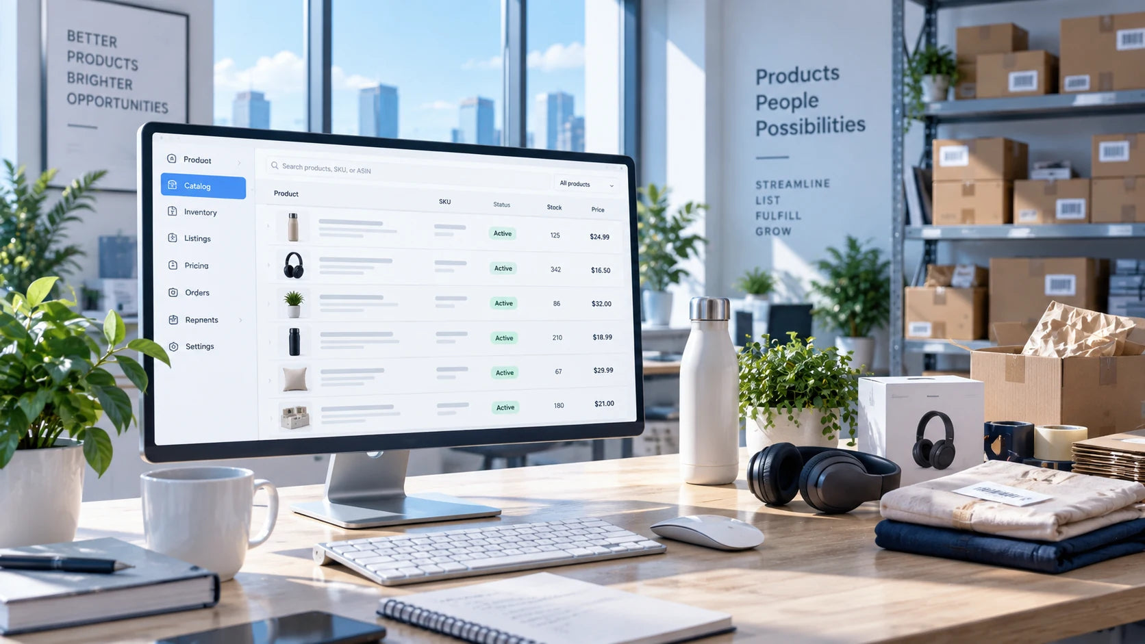 Amazon FBA Management visual system