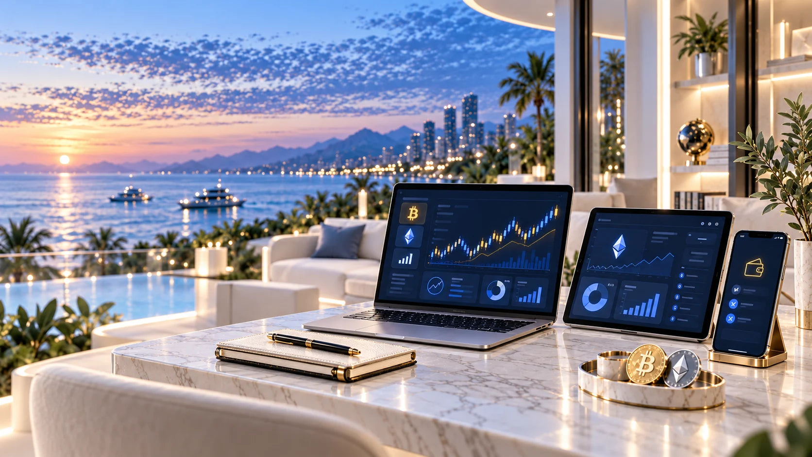 Digital Finance Technology visual system