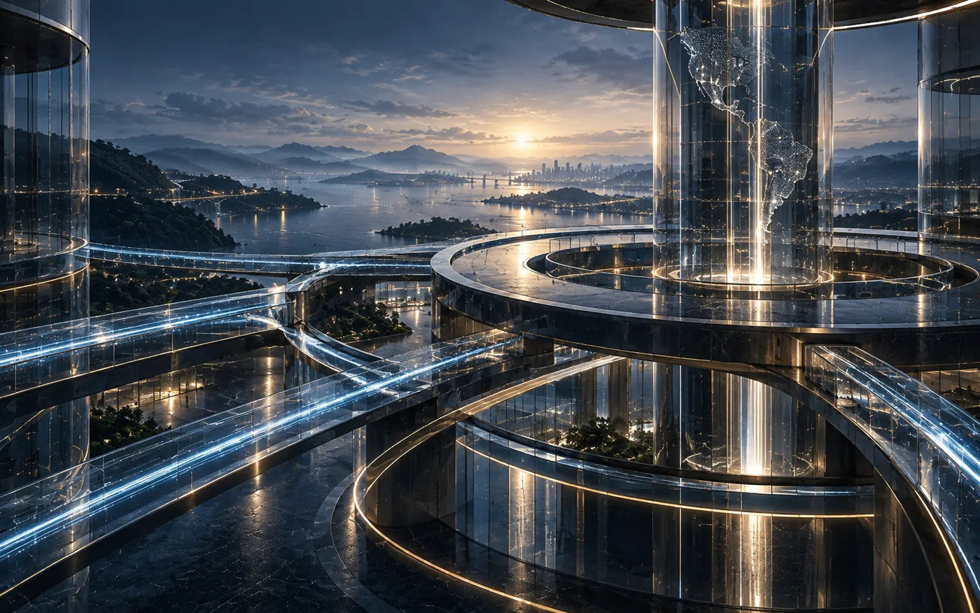 Digital Infrastructure visual system